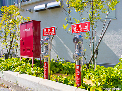 送水口｜クラッシィタワー淀屋橋